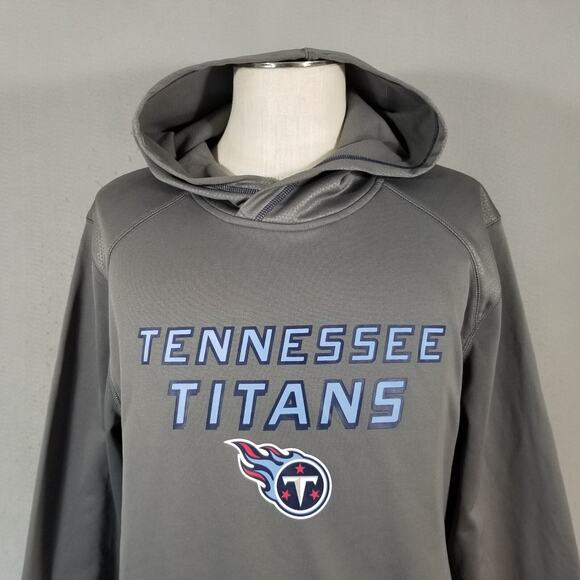 NFL team apparel Tennessee Titans hoodie sweatshirt sweater men's XL extra larg - Picture 2 of 8